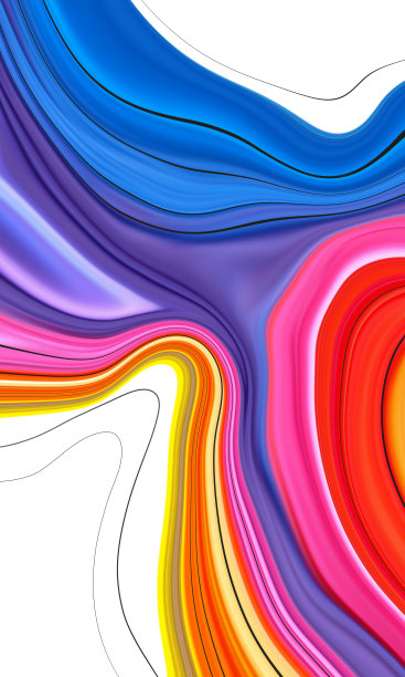 抽象的背景涂料在多色彩的效果图片下载