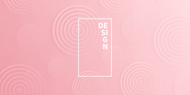 抽象梯度背景与粉红色的圆圈图片下载