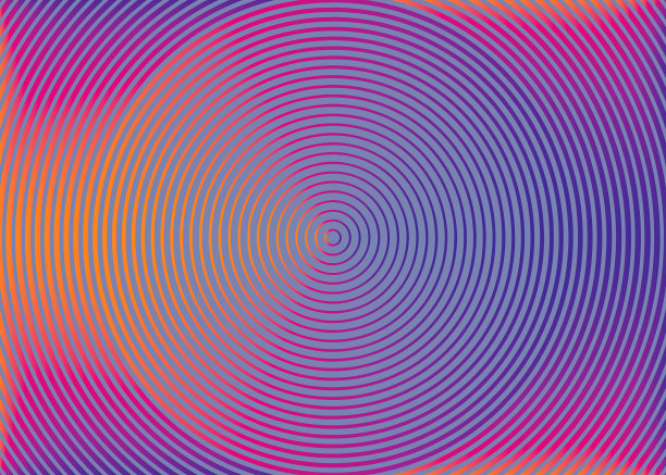 同心圆抽象背景图片下载