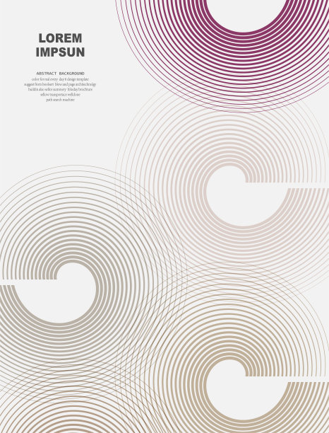 颜色径向圆条纹覆盖海报背景设计图片下载