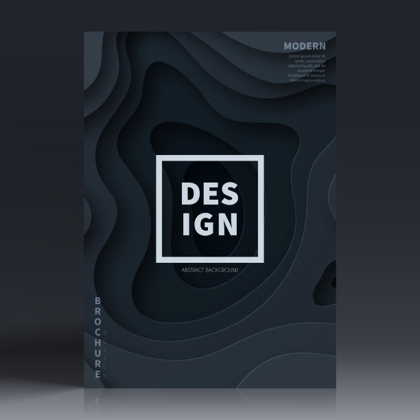 宣传册模板布局，封面设计，商业年度报告，传单，杂志图片下载