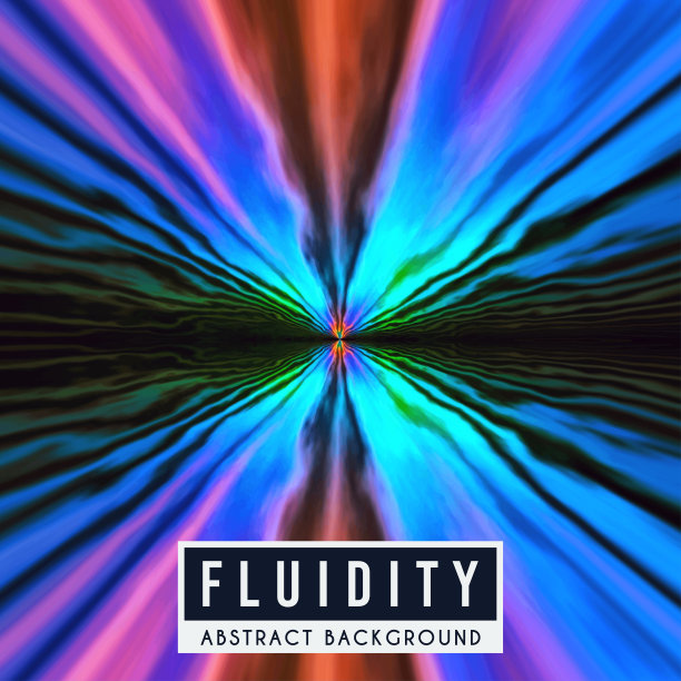 液体颜色射线通量光束运动流体抽象背景图片下载