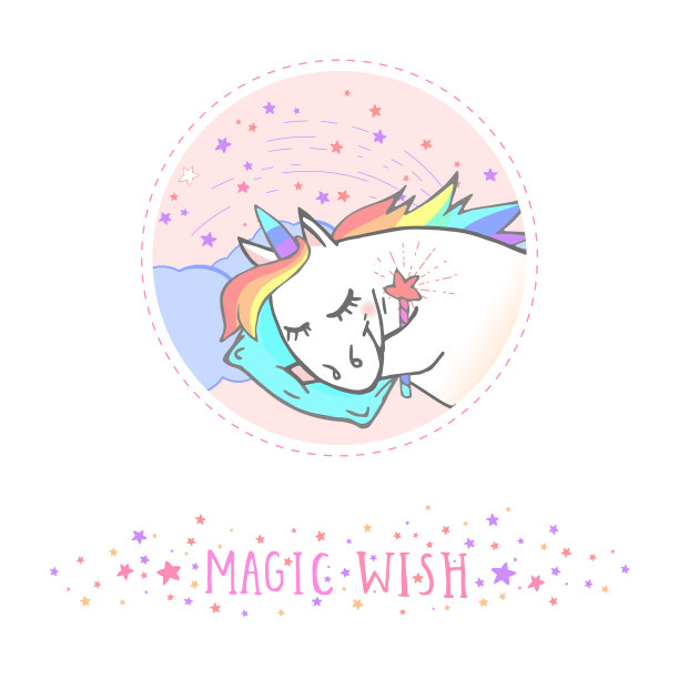 可爱的独角兽图片下载