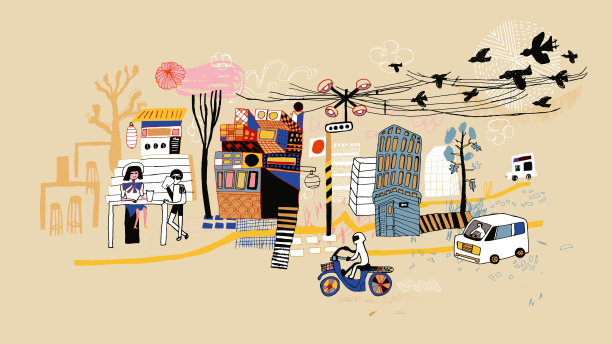 在东京的一家咖啡馆喝社交饮料图片下载