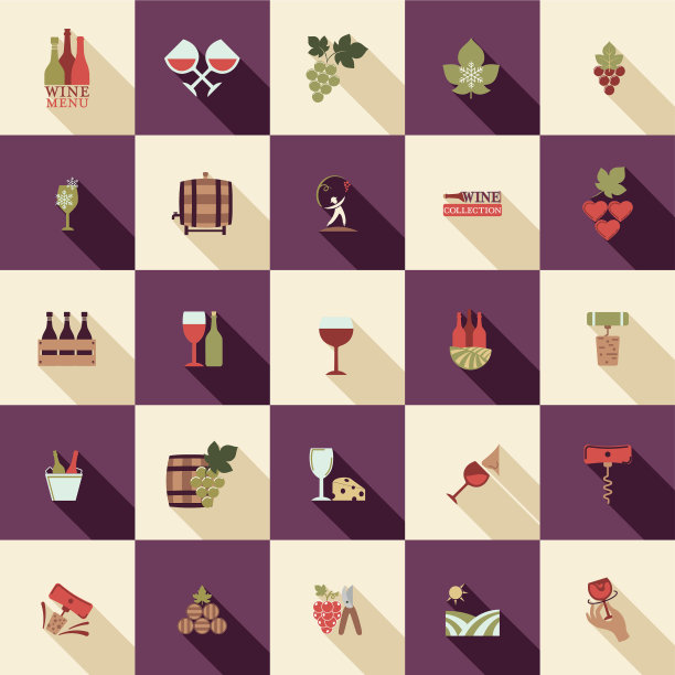 优雅的酒的图标图片下载