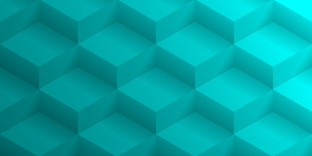 抽象蓝绿色背景-几何纹理图片下载