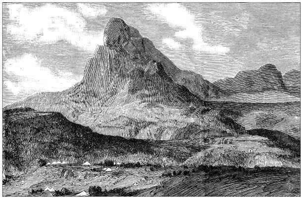 古董插图:萨马塔山图片下载