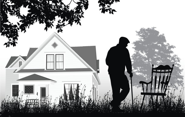 农场的房子休息图片下载