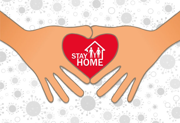 呆在家里的概念图片下载