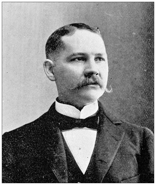 1898年，来自堪萨斯州劳伦斯的古董照片:E M罗伯逊图片下载