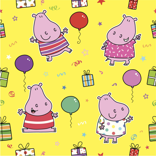 河马礼物模式图片下载