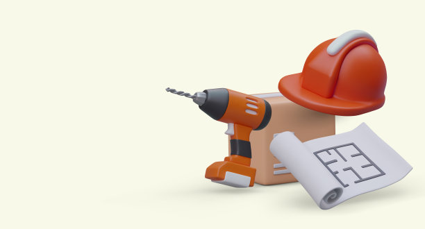 工具盒。建筑师、设计师、建造者的工作设备图片下载