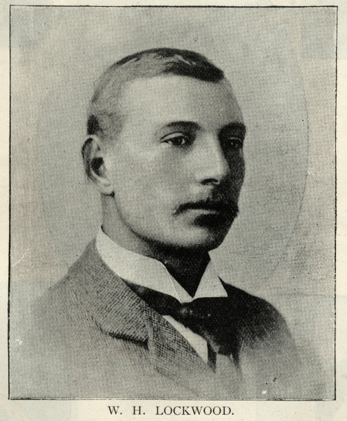 威廉·亨利·洛克伍德，英国板球运动员，19世纪维多利亚时代，以快速投球著称图片下载