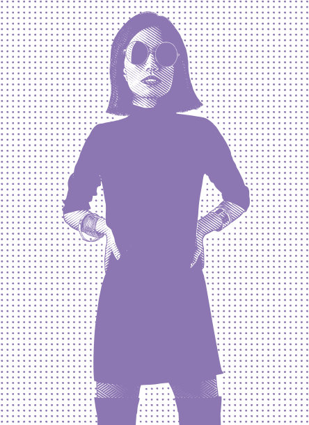 富有创造力的亚洲成年女性肖像图片下载