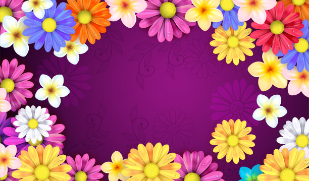 春花插图图片下载