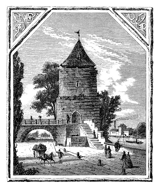 "犹太塔"康斯坦茨的犹太塔图片下载