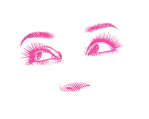 高键雕刻的女人的眼睛图片下载