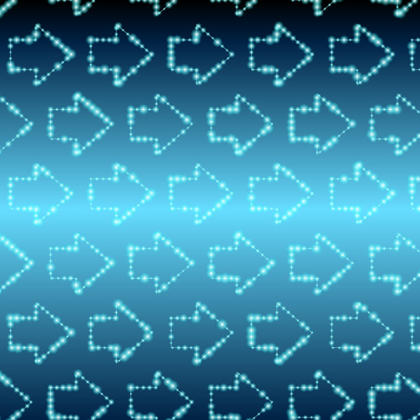 电子辉光，绿松石般的箭矢闪烁图片下载