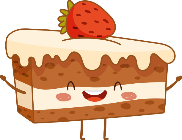 烘焙食品卡通人物可爱蛋糕甜点图片下载