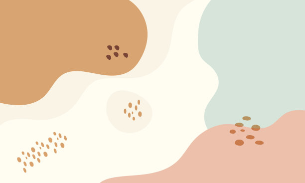 彩色蜡笔抽象背景与线条和形状图片下载