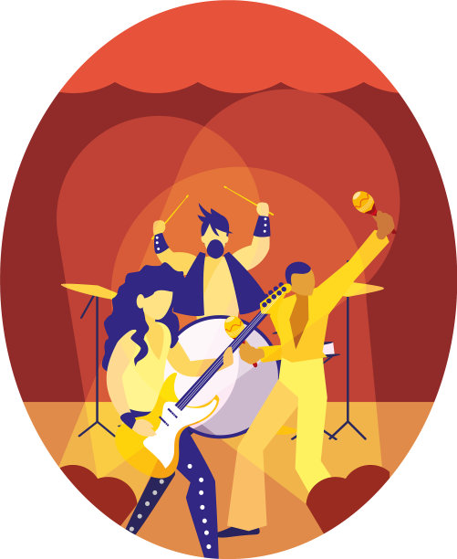 人音乐家音乐会活动设计图片下载