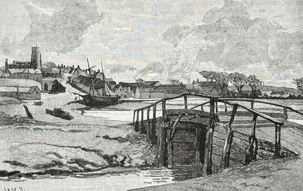 布莱克尼，英国诺福克郡的海滨村庄和民间教区图片下载