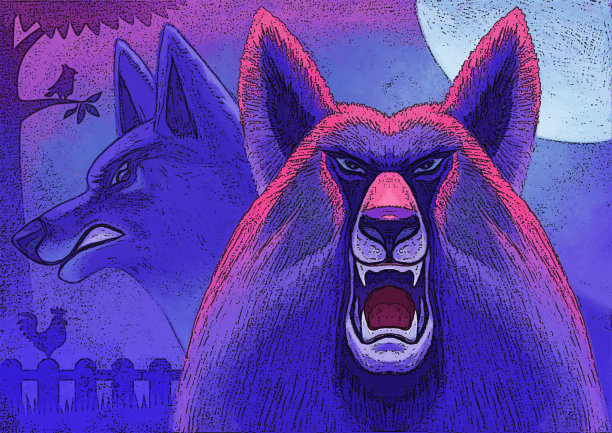 狼咆哮图片下载