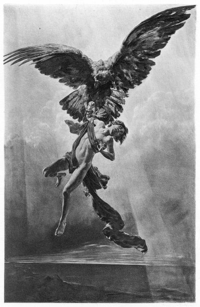 伽倪墨得斯雕刻1892图片下载