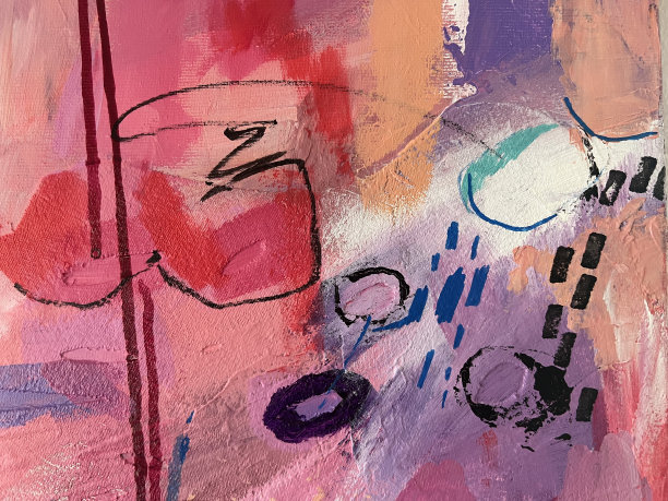 丙烯酸抽象背景图片下载