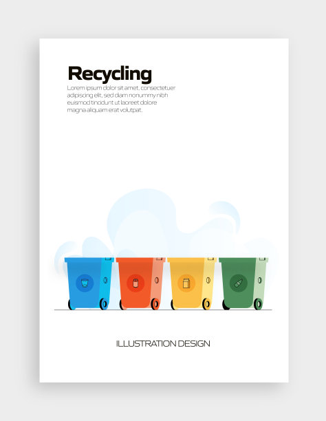 回收概念矢量插图网站横幅，广告和营销材料，在线广告，业务演示等。图片下载