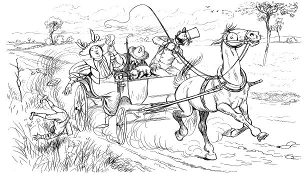 在酒精的影响下驾驶马车不是一个好主意图片下载