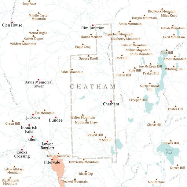 查塔姆矢量路线图图片下载