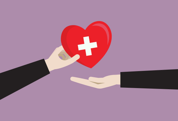 商家赠送献血标志图片下载