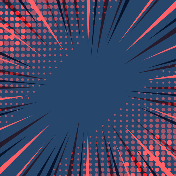 带有彩色背景的星形爆发图片下载