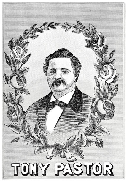 托尼·帕斯特肖像，美国经理人，综艺演员和剧院老板图片下载