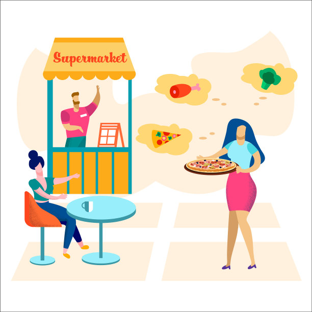 男人和女人坐在夏季咖啡馆图片下载