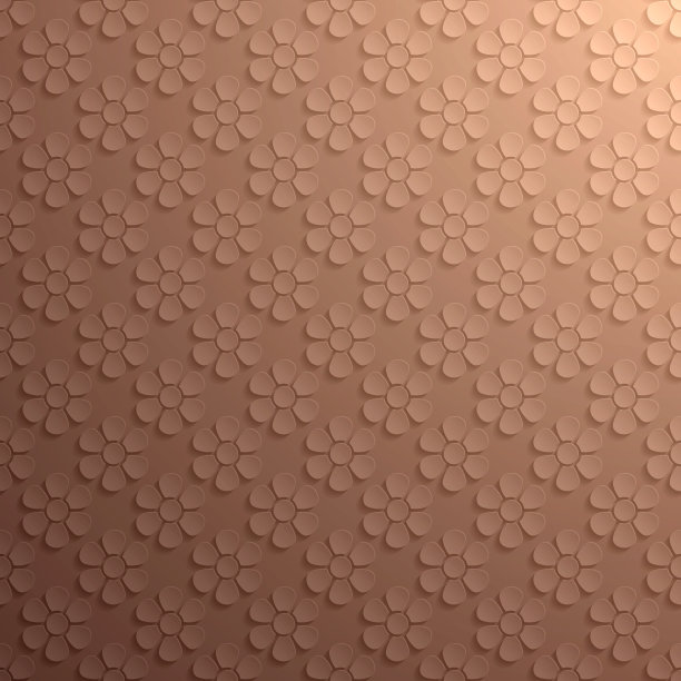 抽象的棕色背景-花卉图案图片下载