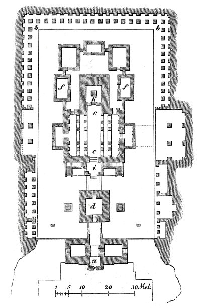 印度埃罗拉，凯拉斯神庙的平面图图片下载