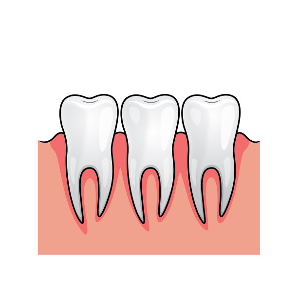 颜色向量插图的儿童活动着色书页与图片的橙色牙齿。图片下载