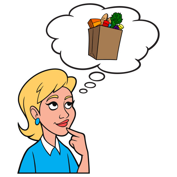 女孩在想杂货图片下载