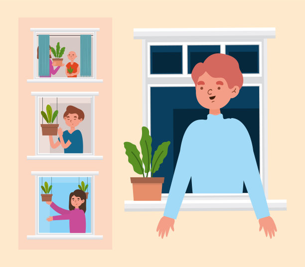 让人们从窗户往里看图片下载