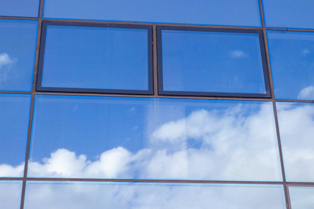 玻璃建筑墙图片下载