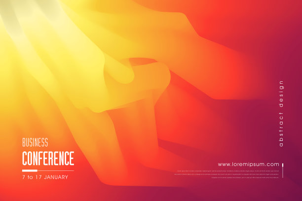 具有动态效果的抽象背景。具有活力梯度的创意设计海报。图片下载