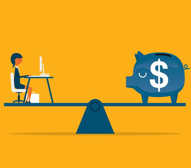 平衡——女商人图片下载