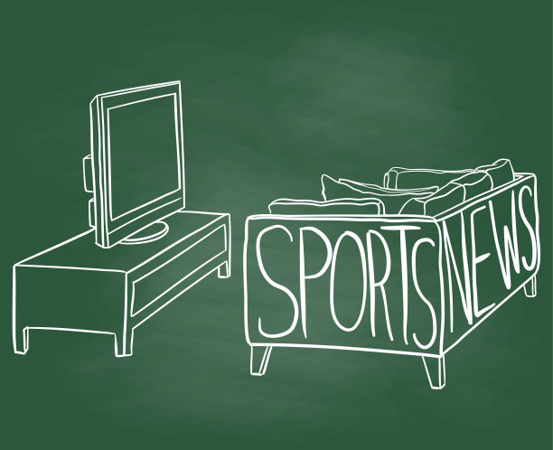 体育和新闻番茄沙发黑板图片下载