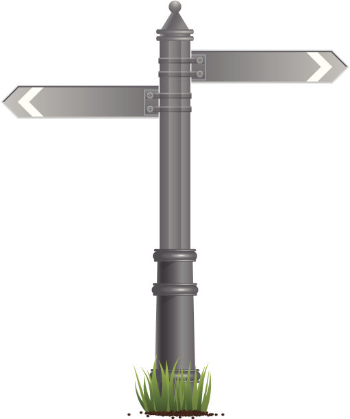 路标。图片下载