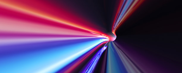 数据隧道。照明的概念图片下载