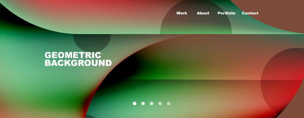 金属光泽流体颜色与几何图片下载