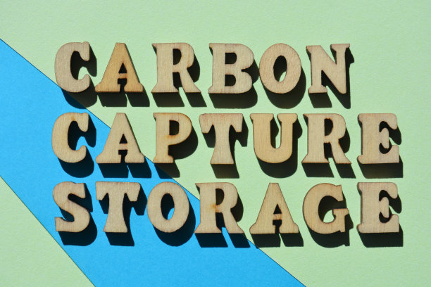 碳捕获储存，文字作为横幅标题图片下载