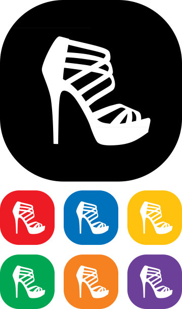 高跟鞋图标设置4图片下载